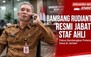 Bambang Rudianto Resmi Jabat Staf Ahli, Fokus Utama Kembangkan Potensi Desa di Jember
