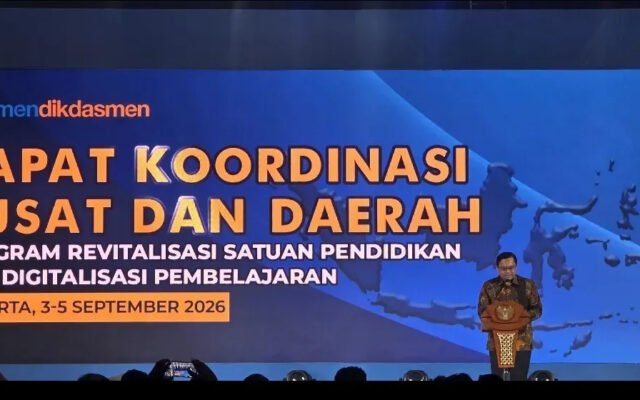 Kemendikdasmen dan Pemda Teken Komitmen Percepat Revitalisasi 100.000 Satuan Pendidikan pada 2027